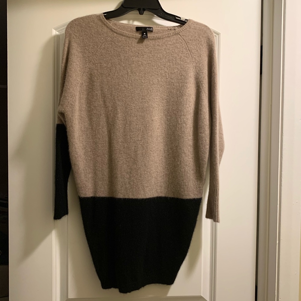 Aqua cashmere sweater